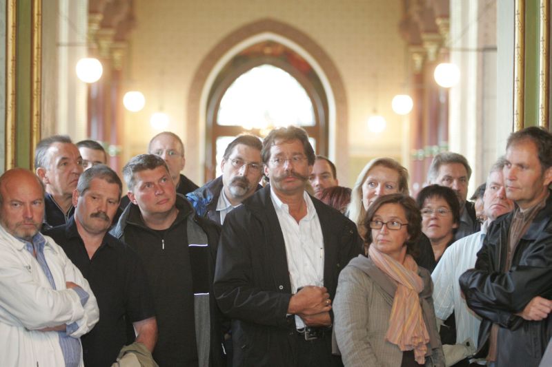 Besucher im Schloss Drachenburg (von Ralf Klodt)